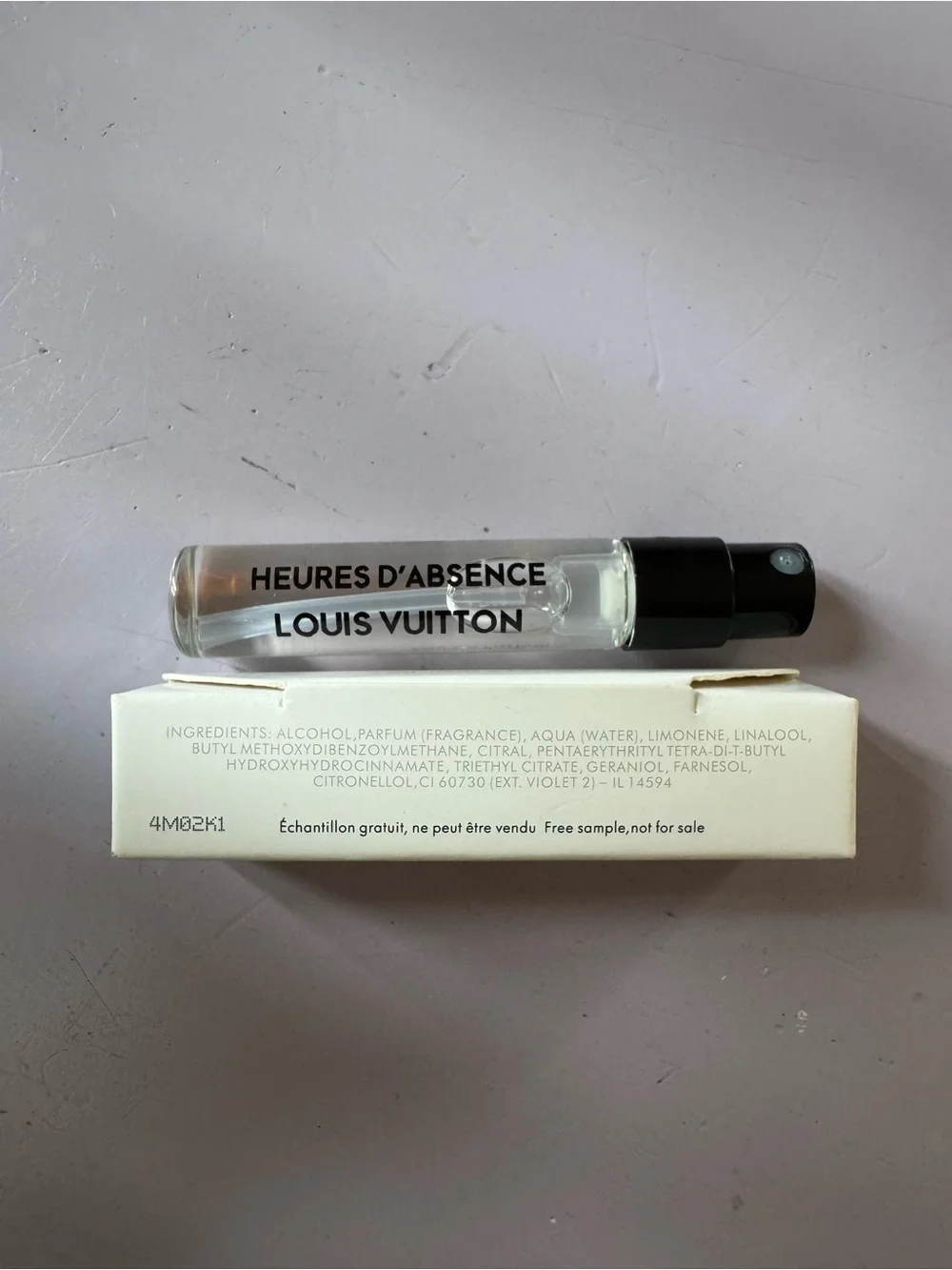 Louis Vuitton HEURES D'ABSENCE 2ml - Picture 2 of 2